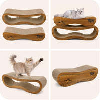 Cat Scratcher, 2 in 1 Cardboard Cat Scratchers for Indoor Cats Scratch Pad – Essentials for Cats - 70CM - image 4