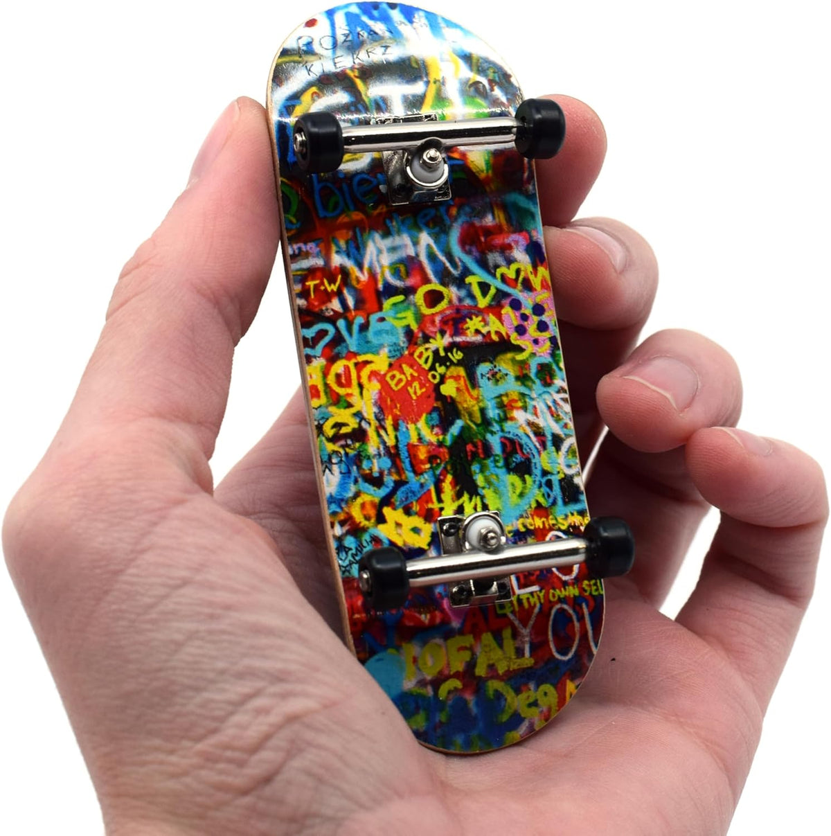 Teak Tuning Complete Fingerboard Waves Edition, Premium - Graffiti Wall