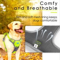 ThinkPet small no pull dog harness with padded breathable mesh, reflective straps and handle - view 3