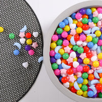 GOGOSO star, heart and moon ball pit balls in a pastel color mix with storage bag - view 6