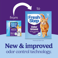 Fresh Step Odor Shield Multi Cat Clumping Cat Litter - Multi-Cat / 14 lb (Pack of 1) - image 2