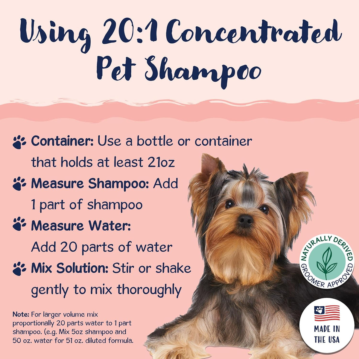 Bobbi Panter 2-in-1 Cat Shampoo & Conditioner - Peach / 1 Gallon (Pack of 1) / Pack of 1 - image 4
