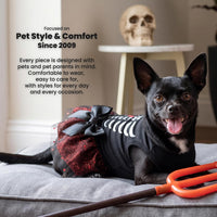 Fitwarm Halloween Skeleton Dog Dress - Large / skeleton - image 4