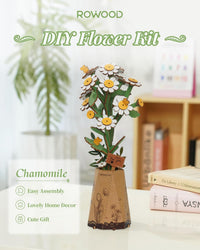 rowood 3D Puzzles for Adults - Chamomile - image 4