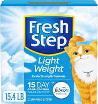 Fresh Step Advanced Odor Shield Light Weight Clumping Litter - 15.4 lb (Pack of 1)