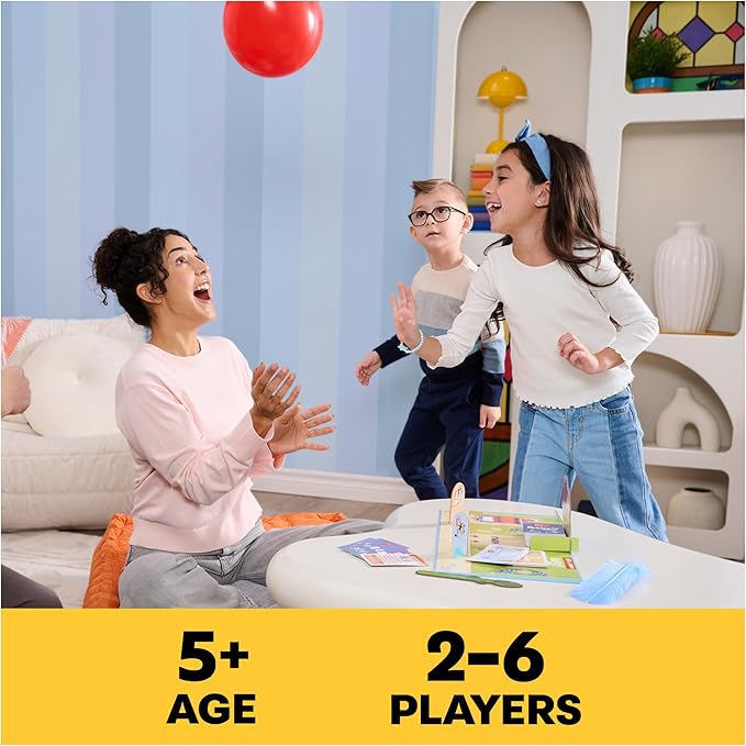 Spin Master Games, Bluey Beat The Parents, Head-to-Head Trivia & Fun Family Game Night Challenges, Easy Play, Bluey Toys, Kids & Family, 2-6 Players, for Ages 5 & Up-Board Games-BIG FRENCHIES-TinyTreasures Baby Boutique