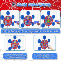 M&LD shooting games toy with electronic targets, lights and soft bullets for kids - view 3