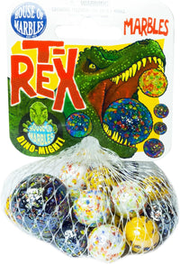 House of Marbles Solar System Net Bag of Marbles - T-Rex