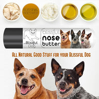 The Blissful Dog Australian Cattle Dog Unscented Nose Butter - Dog Nose Butter, 0.15 Ounce
