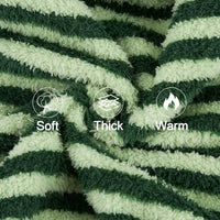 Cow Dog Sweater, Dog Winter Clothes for Small Medium Dogs Girl Boy Fleece Pet Pajamas for Winter - Stripe Green / XX-Large(Chest:21.7-23.6") - image 2