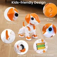IQKidz Dinosaur World Race Track Toys, 1 Race Car, 6 Dino Toys - Robot Toy Dog - image 2