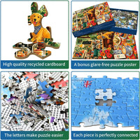 1000 Piece Jigsaw Puzzle, French Riviera Flower Market - Dessert Shop - image 2