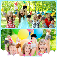 Liliful 8 Pack Kids Plush Gifts Stuffed Animal Slap Bracelets - Eagles - image 4