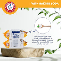 Arm & Hammer Heavy Duty Multipurpose Dog Wipes, Mango - 100 Count (Pack of 2) - image 3