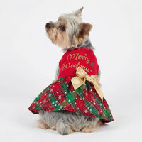 Fitwarm Halloween Pumpkin Dog Dress - X-Small / Merry Woofmas - image 2