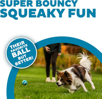 Outward Hound Squeaker Ballz Tennis Ball Dog Toy, 2.5", 4‑Pack - Multi Squeaker Balls / Small / Small - image 2