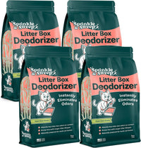 Sprinkle & Sweep: Litter Box Deodorizer - 4 Bags