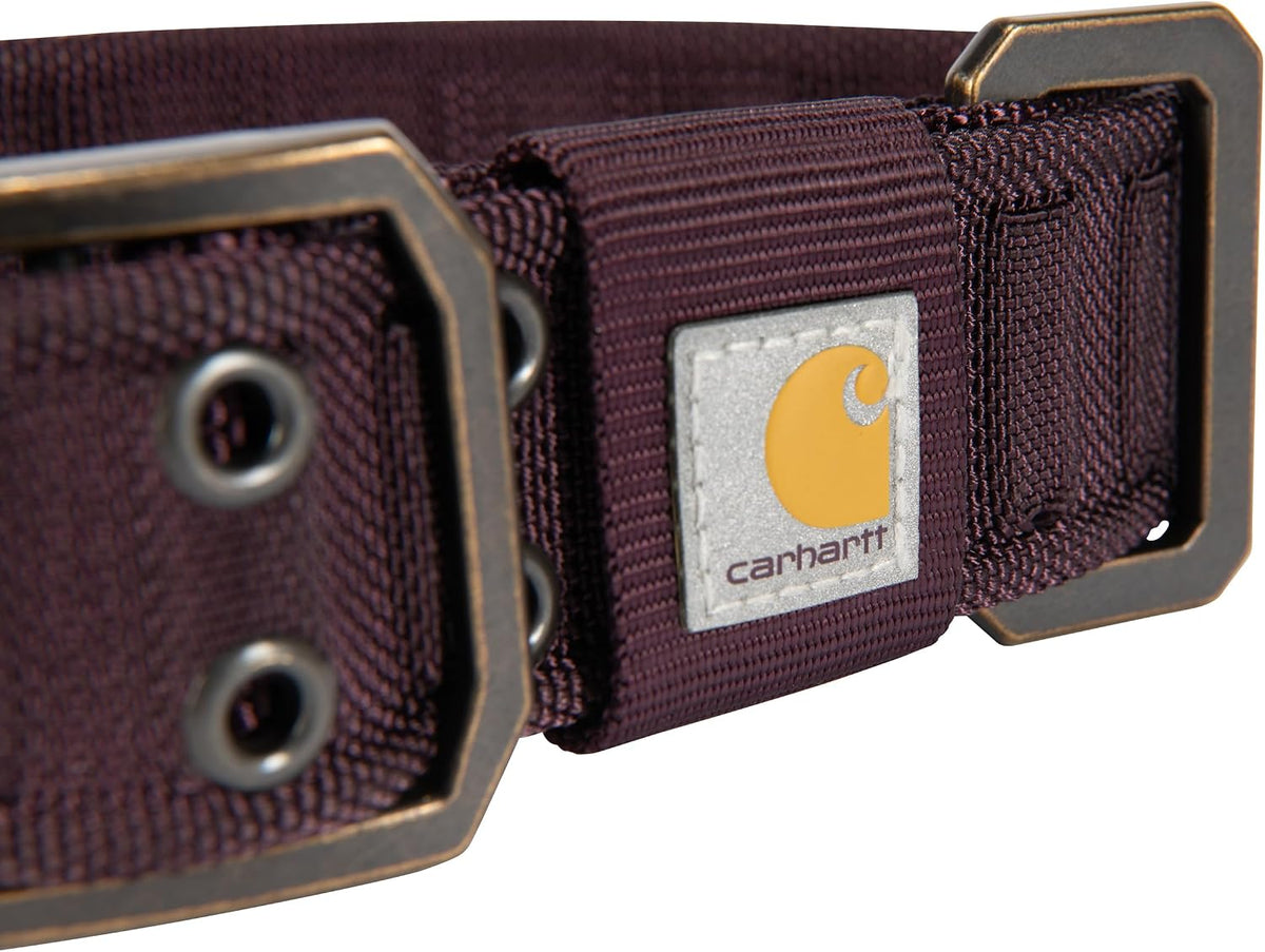Carhartt Nylon Wide Dog Collar Carhartt Brown Medium – Essentials for Dogs - Deep Wine / Large - image 2
