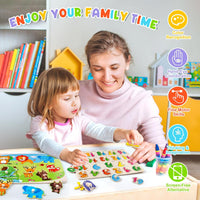 Attmu Wooden Puzzles for Toddlers - Multi / 6 Pack - image 4