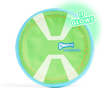 Chuckit! Paraflight Flying Disc Dog Toy, Floats, Size Large - Large / Green/Max Glow - image 3