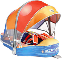 Baby Floats for Pool with Canopy Removable Sun Protection Canopy - New starfish