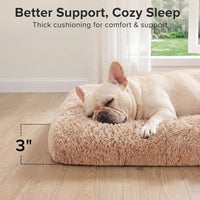 JOEJOY Large Dog Bed Crate Pad - 29.0"L x 21.0"W x 3.0"Th / Beige - image 3