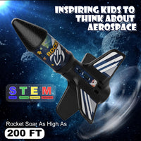 Mafbeanl Rocket Launcher for Kids - Blue - image 3