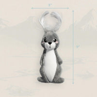 Premium Plush Cat Toy, Whale Cat Toy, Eco Friendly, Catnip - Artie the Arctic Hare - image 4