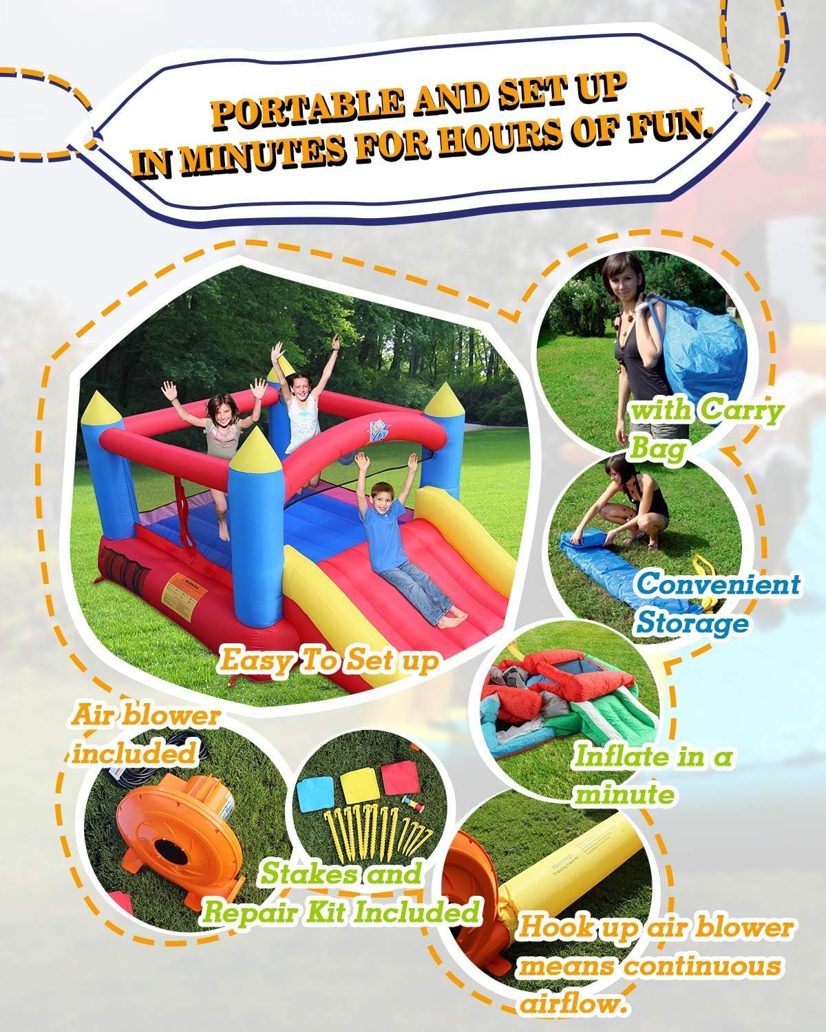 ACTION AIR [Updated Version] Bounce House - image 4