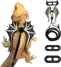 Bearded Dragon Leash Harness Set, 3 Size Harness, Dinosaur Wing – Essentials for Reptiles And Amphibians
