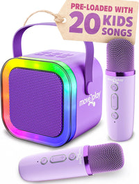 Move2Play, Halloween Karaoke Machine for Kids - Punk Purple