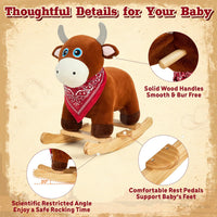 FUNLIO Unicorn Baby Rocking Horse - Youthful-bull - image 4