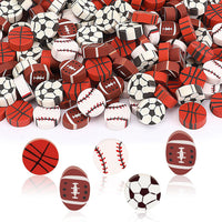 JUNEBRUSHS 150Pcs Fall Mini Erasers - baseball Style
