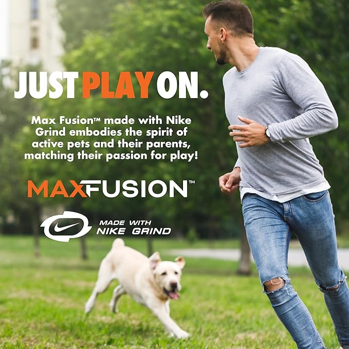 Max Fusion with Nike Grind, Arlee Cannon Treat Dispensing Dog Toy, Durable Dog Treat Toy, XL