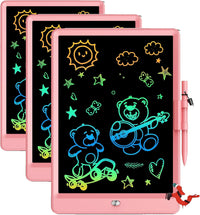 10 Inch LCD Writing Tablet for 3-8 Year Olds - Pink / 10 inch (Pack of 3)