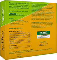 Flea and Tick Prevention for Small Dogs & Cats, Rabbits - Natural Flea Treatment & Pest Control - Topical Flea & Mosquito Repellent for Puppy and Kitten - All Pets