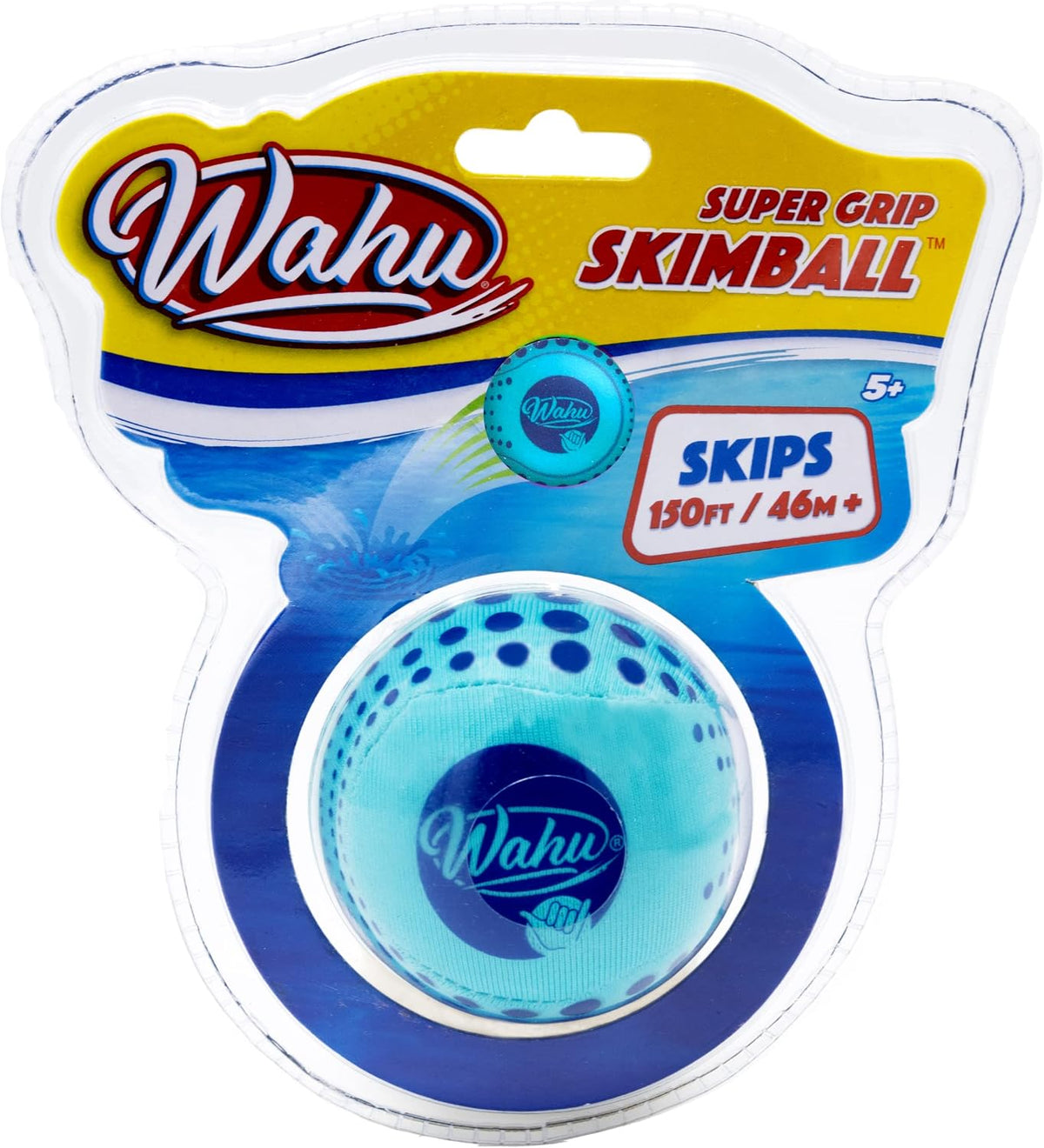 Wahu Super Grip 100% Waterproof Skimball Set - Single Pack / Blue
