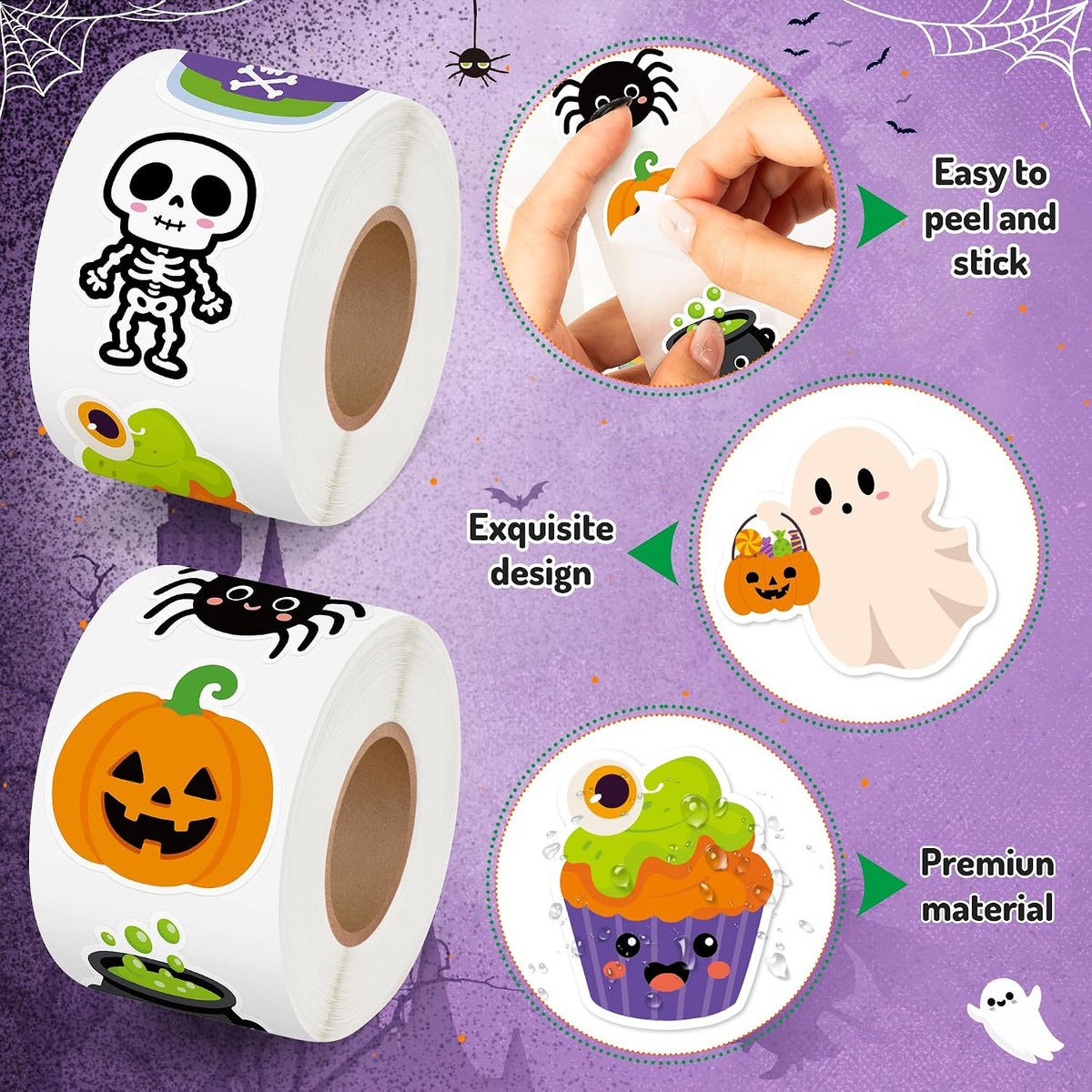 BeYumi Halloween Neon Christian Sticker - Cute Halloween - image 3
