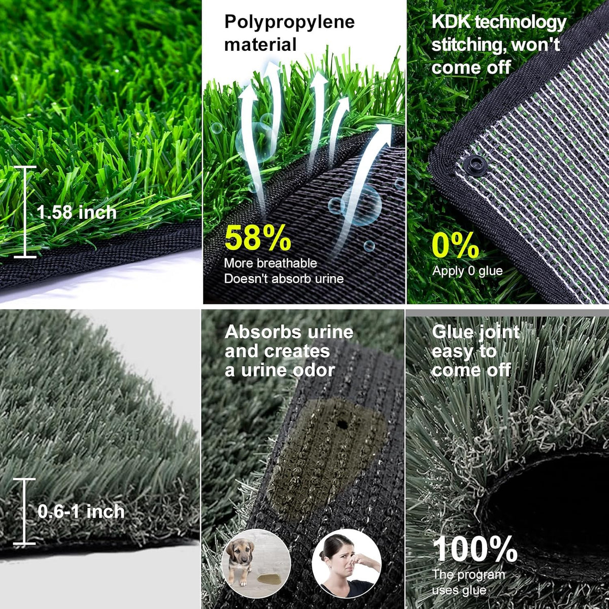 Pee Pads for Dogs with Fake Grass - image 3