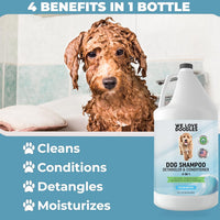 We Love Doodles Dog Shampoo Half Gallon, Cleans & Detangles - Ocean Breeze - image 4