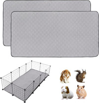 2Pack Guinea Pig Cage Liners - 14 In Grid Length / C&C 2x4(28" x 56") 2Pack
