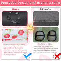 DZWLKJ 2 Pack Hay Feeders, Guinea Pig Rabbit Hay Feeder - Watermelon / M -11"x 9"x 1" - image 2