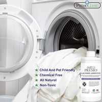 Premo Guard Bed Bug & Mite Laundry Detergent Additive 32 oz – Child & Pet Friendly – Stain & Odor Free – Best Natural Non-Toxin Treatment