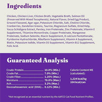 Halo Wet Kitten Food Whole Chicken Recipe, Grain Free Wet Cat Pate, Canned Cat Food to Support Brain Development, 3 Oz Can (Pack of 12)