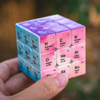 Cuberspeed Periodic Table 3x3 speed cube with chemical elements on each face