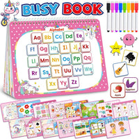 Benresive Busy Book for Toddlers 3-5 - Pink