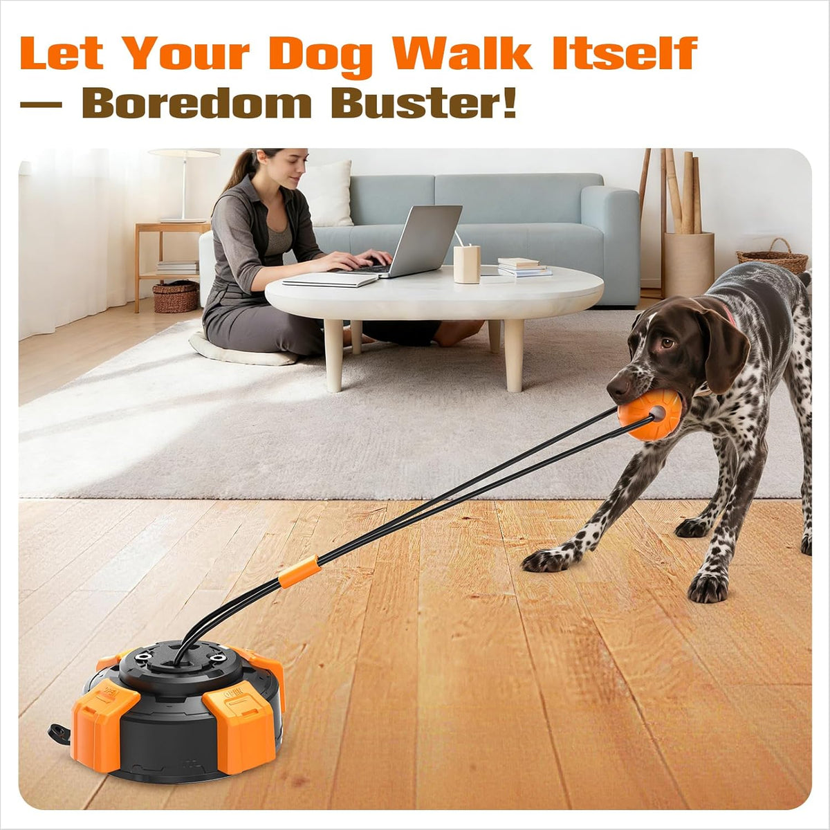 Interactive Tug-of-War Dog Toy for Medium & Large Aggressive Chewers – Essentials for Dogs - image 3