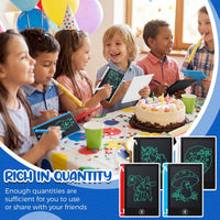 Zhehao 24 Pack 4.5" LCD Writing Tablet for Kids - Core Colors / Classic - image 4