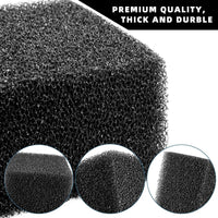 2 Pack 7.5"x4.7"x2.75"Aquarium Filter Foam Pads, Cut-to-Size – Essentials for Fish - image 3