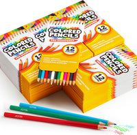 JOYIN 432 count bulk colored pencils in 36 packs of 12 colors